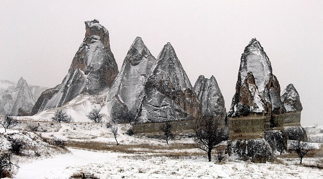 Kapadokya'dan tablo gibi fotoğraflar