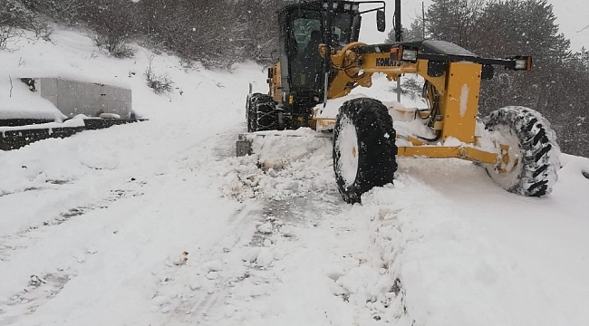 Karabük'te 43 köy yolu ulaşıma açıldı