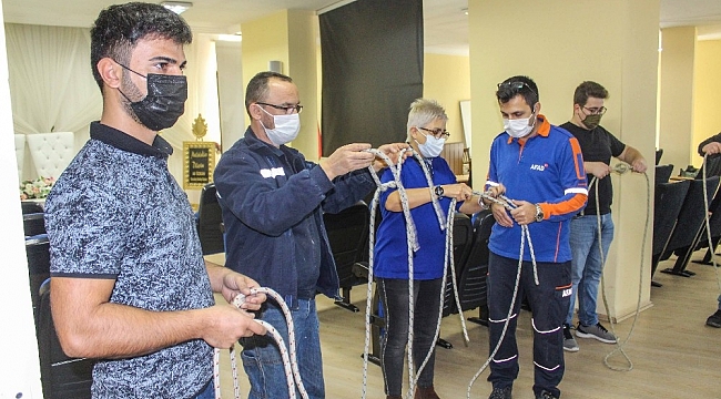 Karacabey'de gönüllü kahramanlar ekibi 'Karkurt' eğitimlere başladı