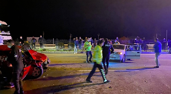 Karadeniz sahil yolunda kaza: 1 ölü, 4 yaralı