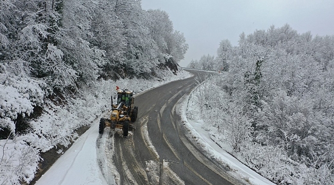 Kartepe'de kar hazırlıkları tamamlandı