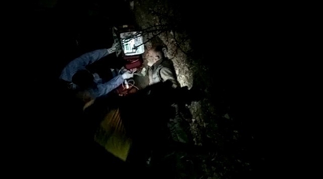 Kayıp çoban saatler sonra yaralı halde bulundu