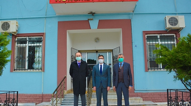 Kaymakam Fatih Yıldız'a ziyaret