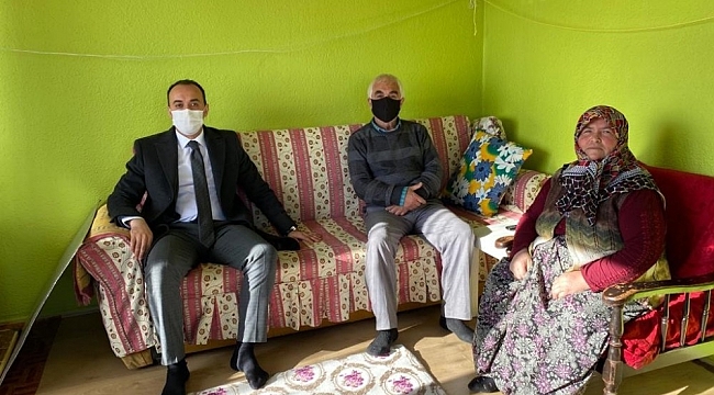 Kaymakam Pelvan: ''Her zaman şehit yakınları ve gazilerimizin yanındayız''