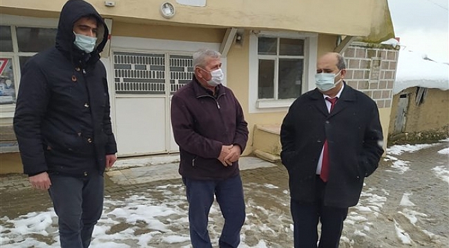 Kaymakam Ünal köylerdeki hizmet ve sorunları yerinde görüyor