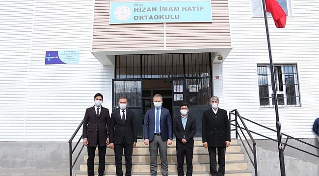 Kaymakam Yelek'ten okul ziyareti