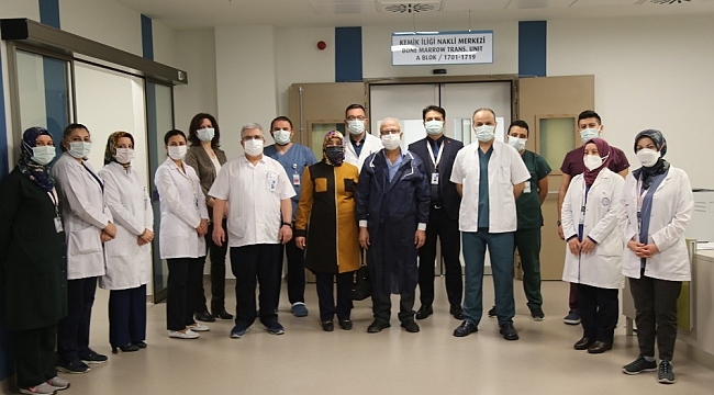 Kayseri Şehir Hastanesi'nde ilk kemik iliği nakli başarı ile gerçekleştirildi