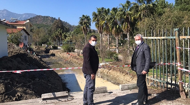 Kemer Belediyesinden alt ve üst yapı çalışmaları