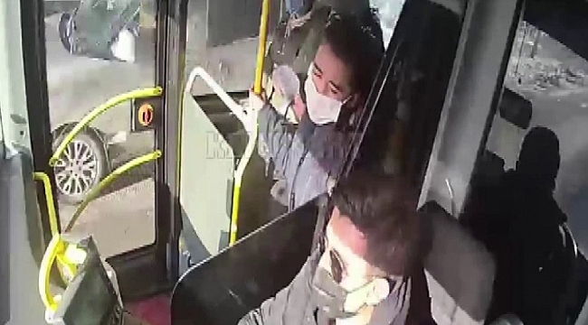 Kimliğini evinde unuttu, imdadına halk otobüsü yetişti