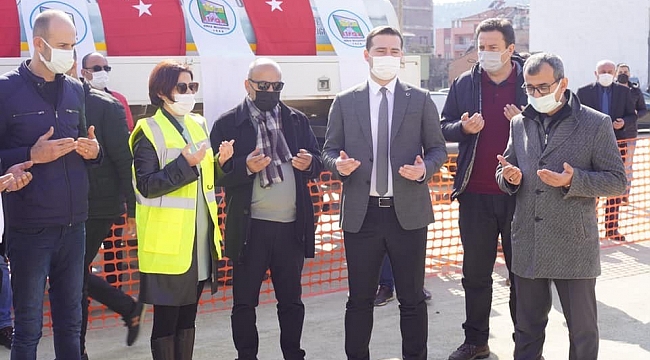 Kiraz'ın açık pazarı geçici olarak kapatıldı
