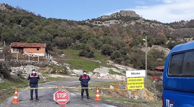 Kırkağaç'ta bir mahalle karantinaya alındı