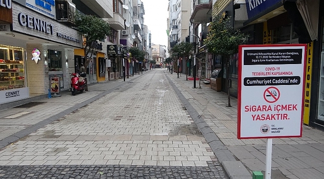 Kırklareli'nde sokağa çıkma yasağına uyuluyor