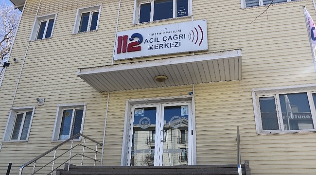 Kırşehir 112 Acil Çağrı Merkezi bir yılda 306 bin 962 çağrı cevapladı