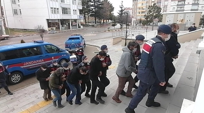 Kırşehir'de hırsızlık çetesine jandarma operasyonu