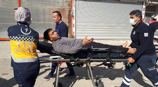 Kısıtlamada evine giderken vuruldu