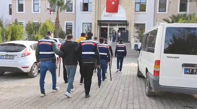 Kızıltepe'de jandarma ekipleri firari 4 zanlıyı yakaladı