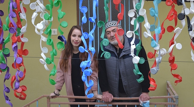 Korona virüs dede ile torunu durduramadı