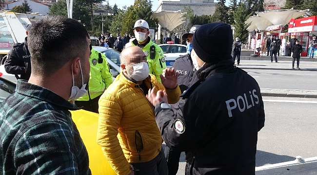 Korsan taşımacılıktan işlem yapılınca çılgına döndü