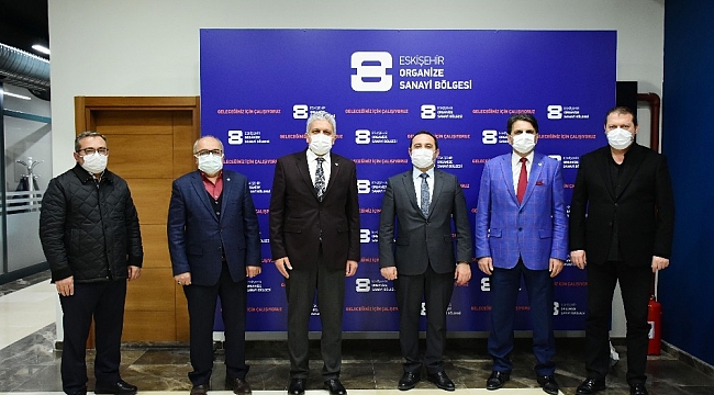 KOSGEB İl Müdürü Yılmaz'dan Eskişehir OSB Müdürlüğüne ziyaret