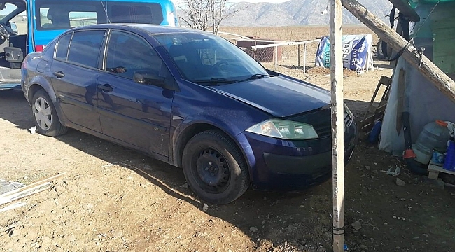Köyceğiz'den çalınan otomobil Denizli'de bulundu
