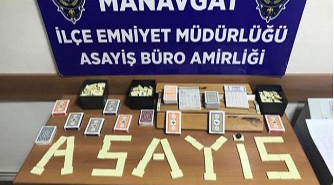 Kumar baskınına 57 bin lira ceza
