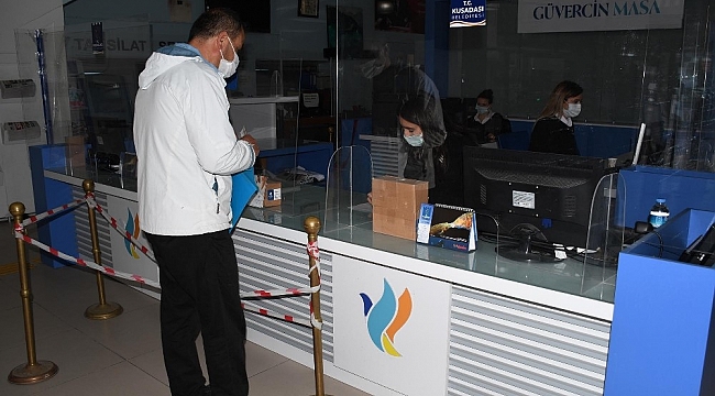 Kuşadası Belediyesi Güvercin Masaya bir yılda 122 bin başvuru yapıldı