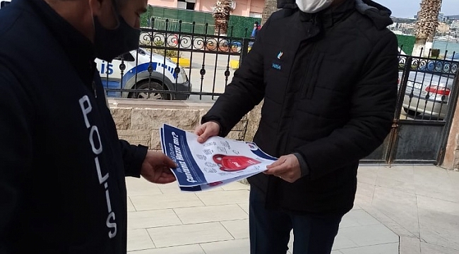 Kuşadası Belediyesi'nden broşürlü deprem uyarısı