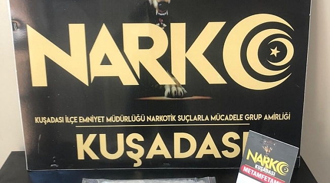 Kuşadası'nda yarım kilo uyuşturucu yakalandı