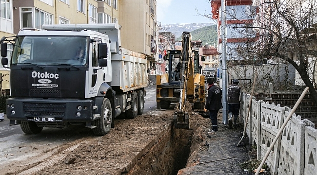 Kütahya'da alt yapı çalışmaları