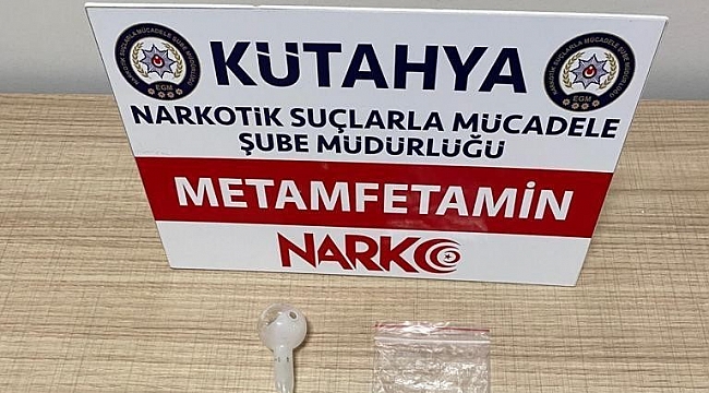 Kütahya'da uyuşturucu operasyonu