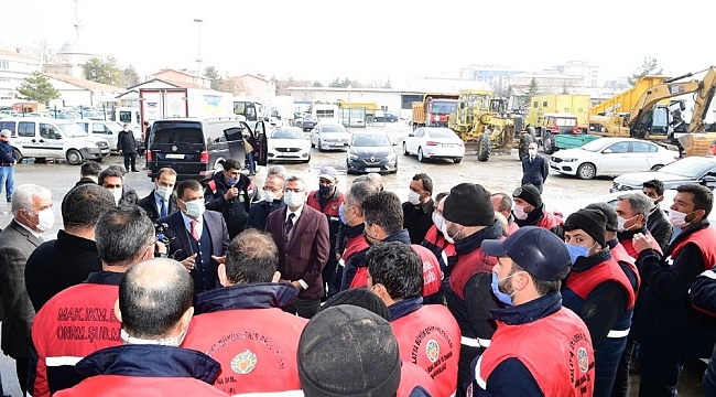 Makine ikmal bakım ve onarım çalışanları sezon açılışı yaptı