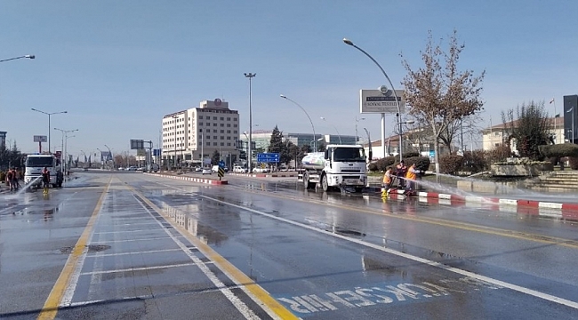 Malatya Büyükşehir'den hijyen çalışması