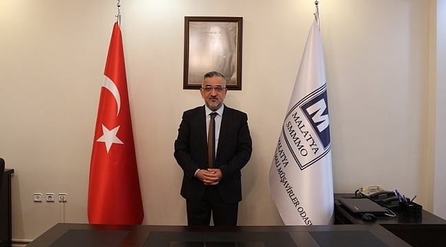 Malatya SMMMO'da bayrak değişimi