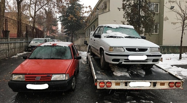 Malatya'da change araç operasyonu