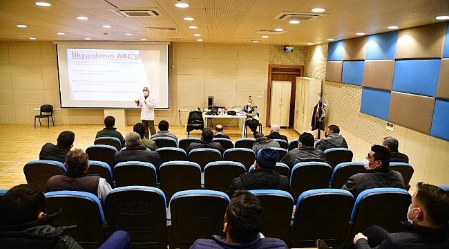 Mamak'ta belediye personeline iş sağlığı ve güvenliği semineri