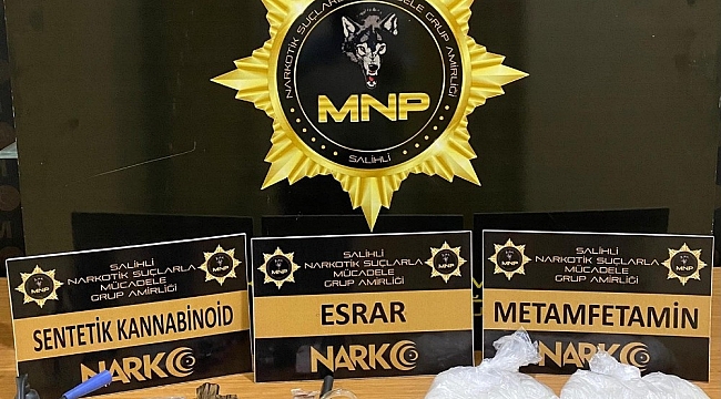 Manisa'da 700 bin TL değerinde metamfetamin ele geçirildi