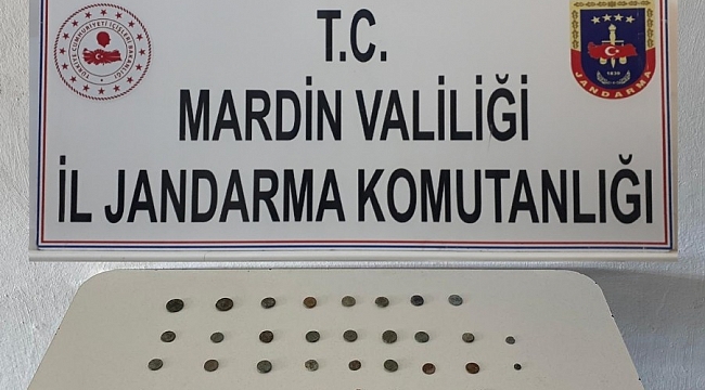 Mardin'de Roma dönemine ait tarihi eserler ele geçirildi