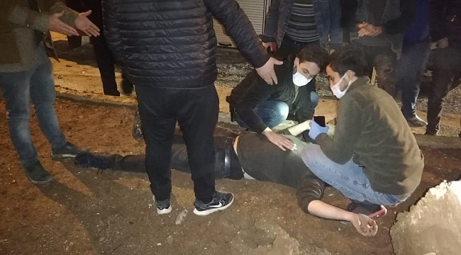 Mardin'de virajı alamayan araç devrildi: 1'i ağır 3 yaralı