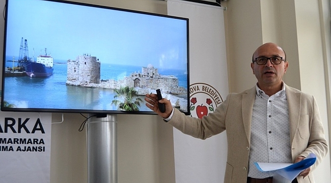 Marmara denizinde depremin izleri