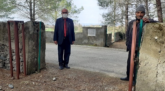 Mezarlık kapılarını çalan hırsızlar köylüleri isyan ettirdi