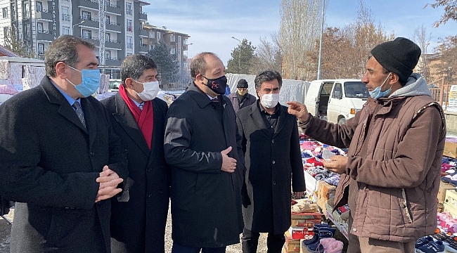 MHP İl Başkanı Karataş esnafı ziyaret etti