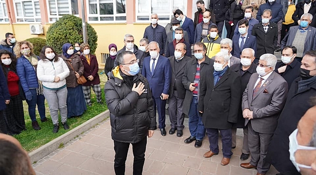 Milas Kaymakamı gözyaşları ile uğurlandı