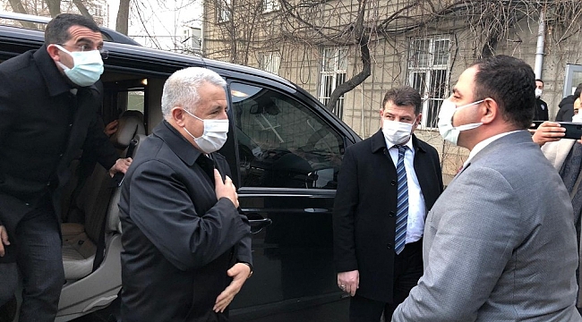 Milletvekili Arslan'dan Kağızman Kaymakamına hayırlı olsun ziyareti