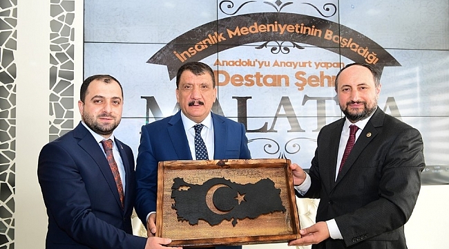 MTTB Genel Başkanı Karayel'den Başkan Gürkan'a ziyaret
