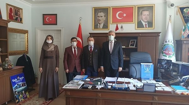 Müftü Demirtaş, Başkan Biçer'i ziyaret etti