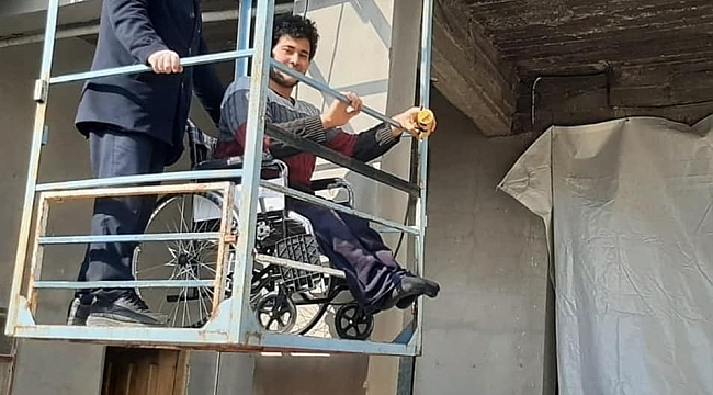 Müftülükten engelli sandalyesi