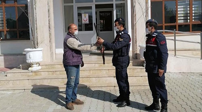 Muğla'dan çalınan tüfek, Aydın'da bulundu