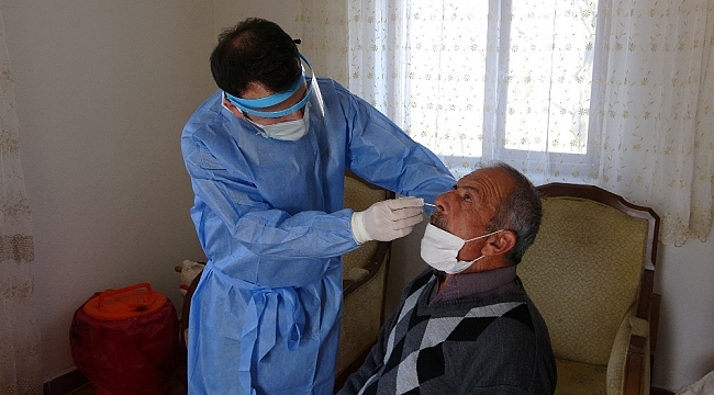 Muhtarda virüs çıkınca köyün tamamını testten geçirdiler