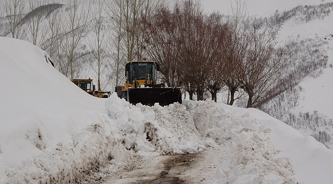 Muş'ta 67 köy yolu ulaşıma açıldı