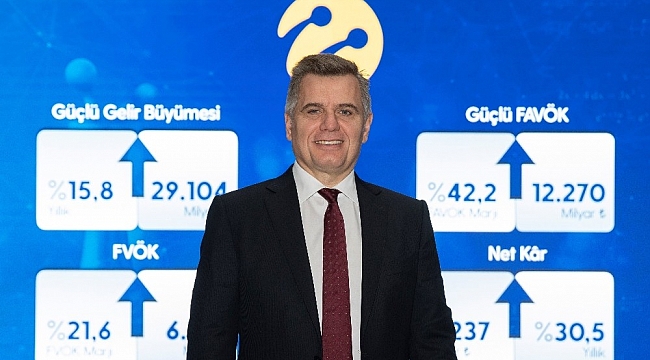 Müşteri odaklılık ve dijitalleşme stratejisi Turkcell'de güçlü büyüme getirdi